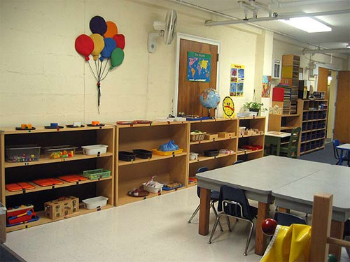 Middleton Preschool, a view inside the classroom